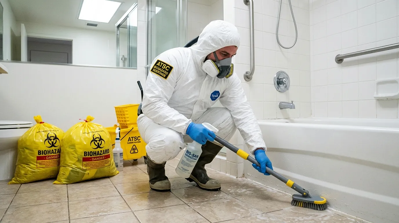 Decontamination equipment deployed for Blood Cleanup in La Crescenta-Montrose